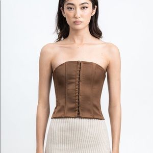 Danielle Guizio Corset Top